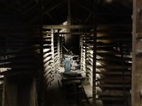 DSC6558  La  visite se termine au musée du Conservatoire installé dans l'ancien sèchoir à plantes qui faisait 100 m de long  et dont une partie a été conservée.